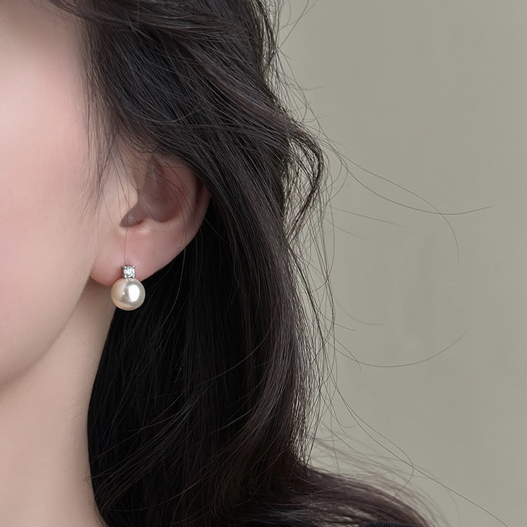 Women's Luxury High-grade Pearl Micro Trendy Simple Earrings