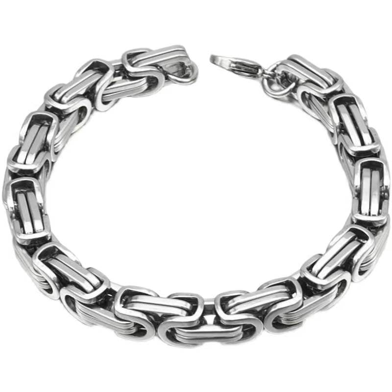 Men's Fashionable High Sense Crazy Swinging Cuban Link Chain Bracelets