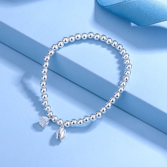 Bud Two Pure Sier Fashion High Bracelets