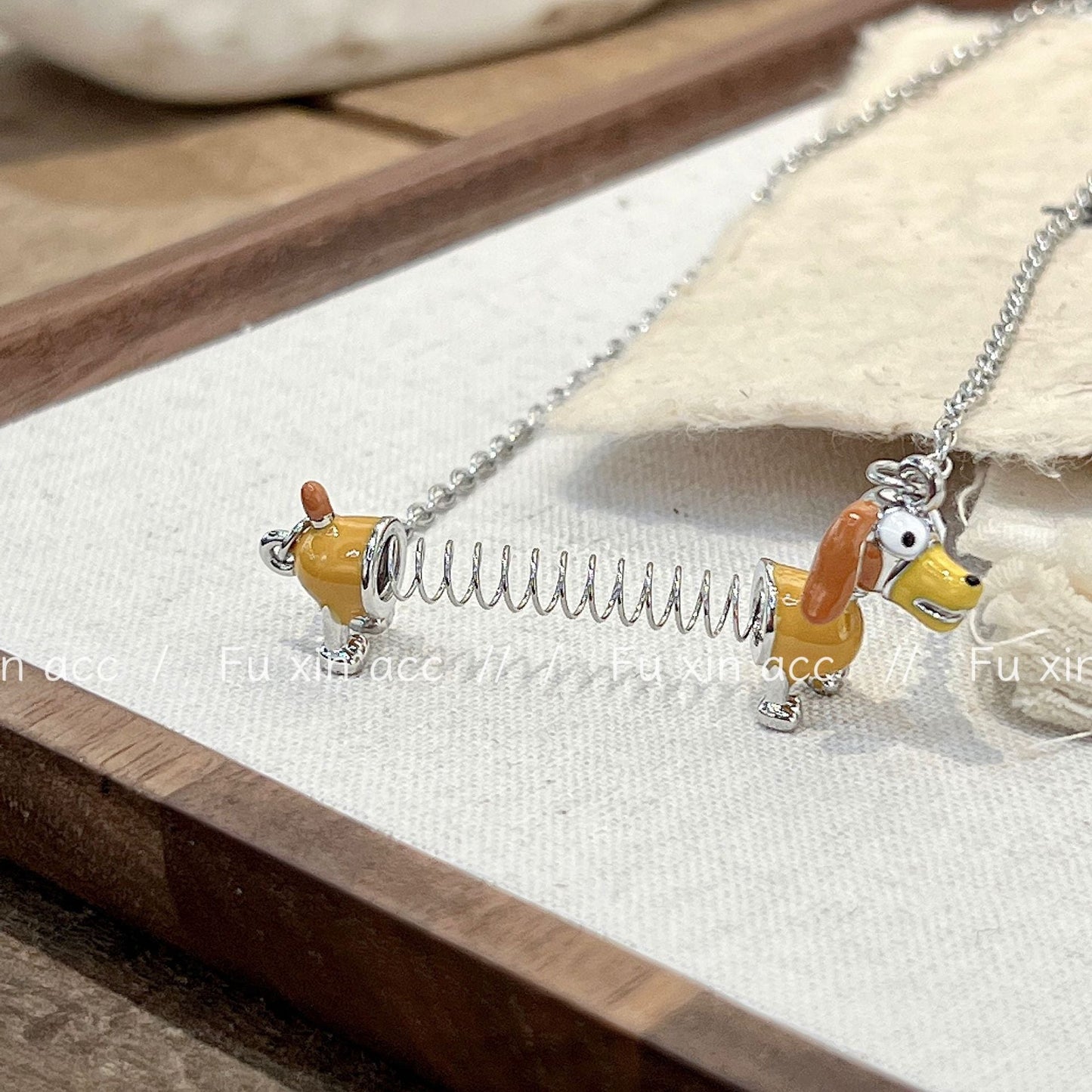 Children's Puppy Female Small And Beautiful Clavicle Necklaces
