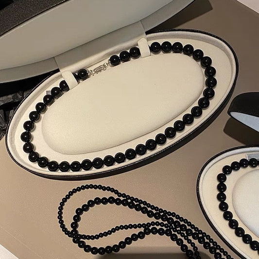 Pure Beaded Light Luxury Fashionable Minority High Sense Necklaces