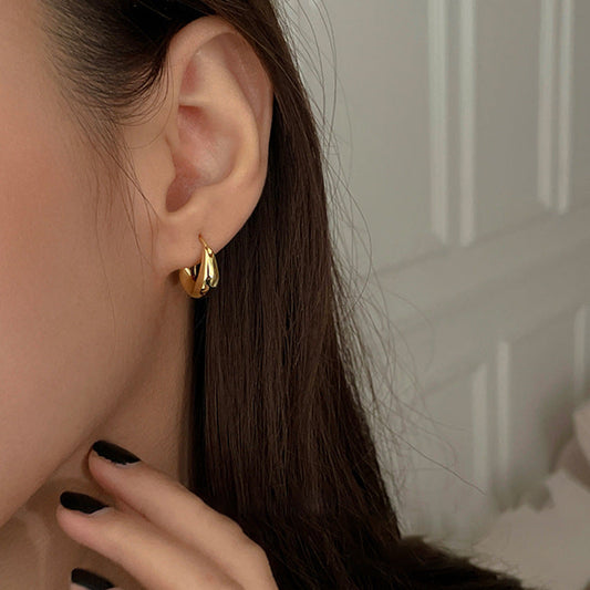 Women's Metal Ear Cuff Design Sense Niche Simple Earrings