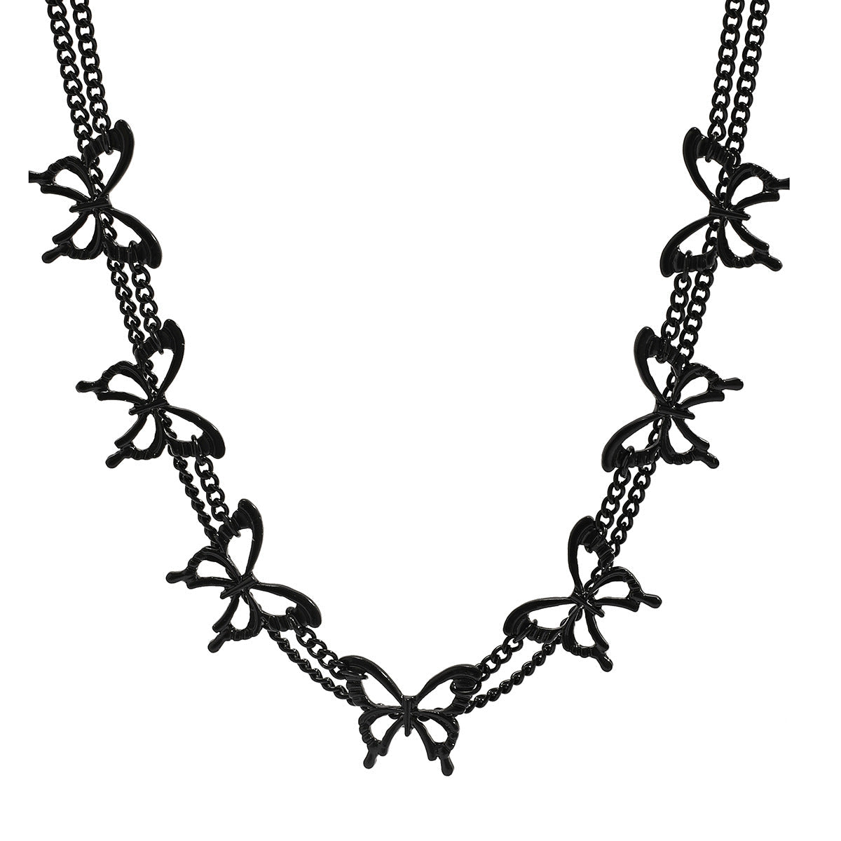 Women's Ornament Punk Hot Short Gothic Style Necklaces