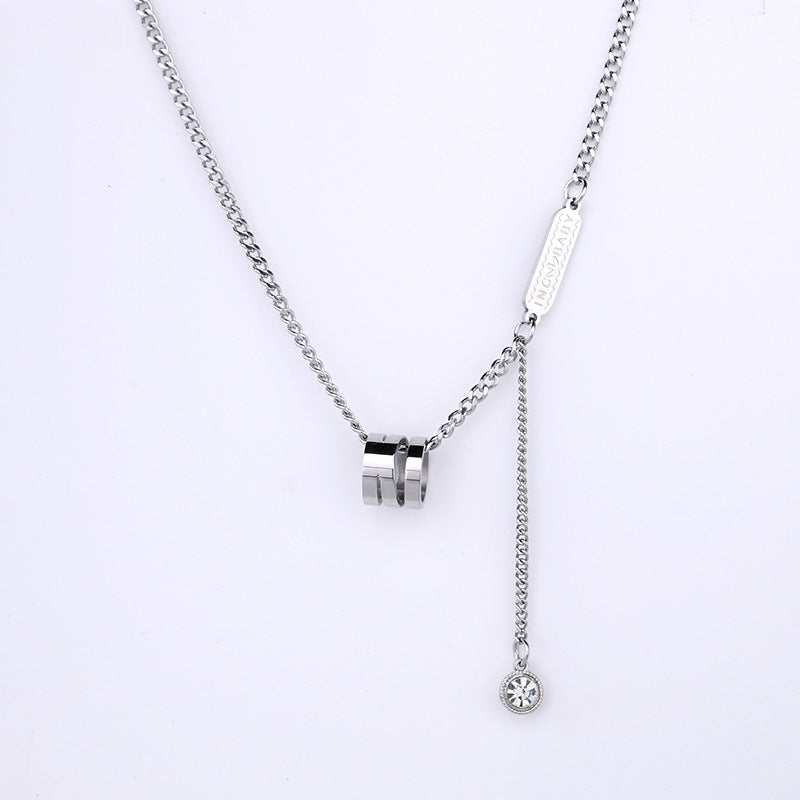 Women's & Men's & Titanium Steel Small Waist For Design High-grade Summer Necklaces