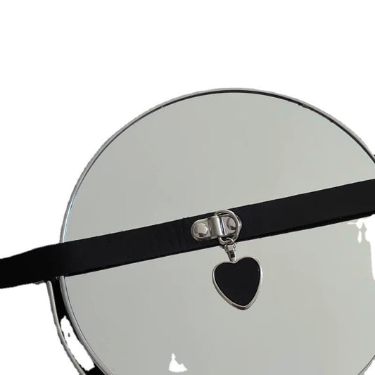 Collar Female Leather Bell Neck Dark Love Necklaces