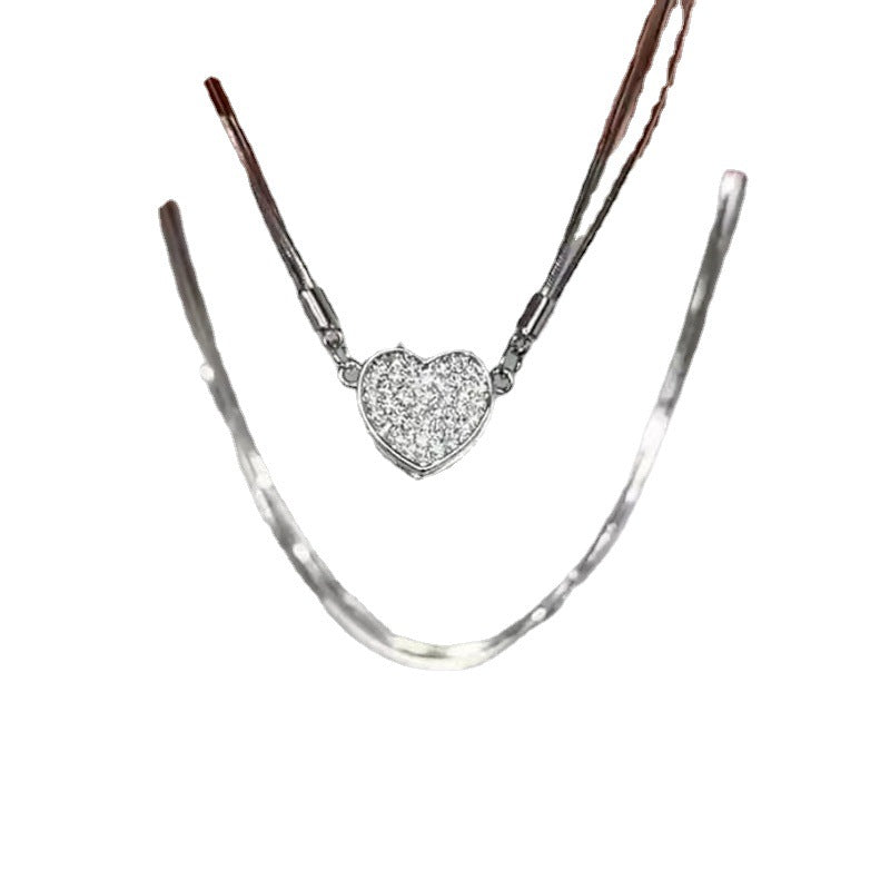 Cold Style Love Magnet Simple Personality Temperament Necklaces