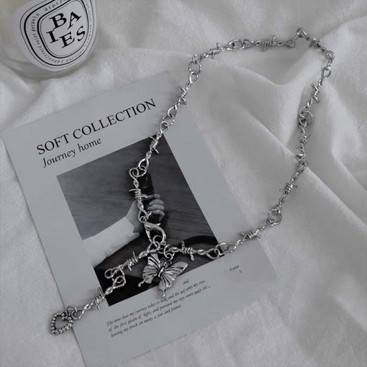 Love Pendant Female Summer Niche Design Necklaces