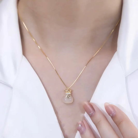 Lucky Bag Light Luxury Temperament Versatile Design Necklaces