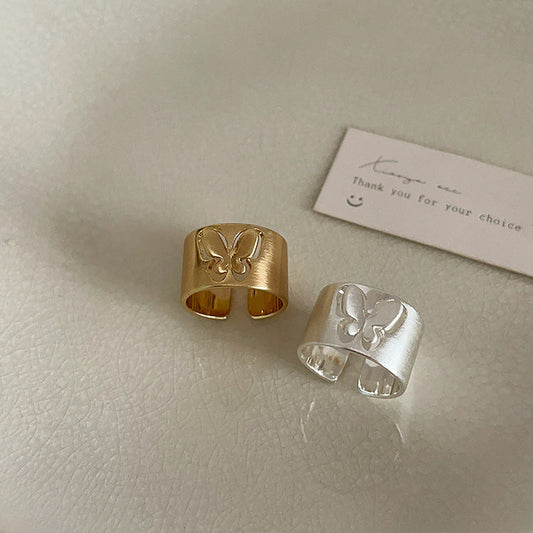 Women's Design Sense Niche Retro Personality All Rings