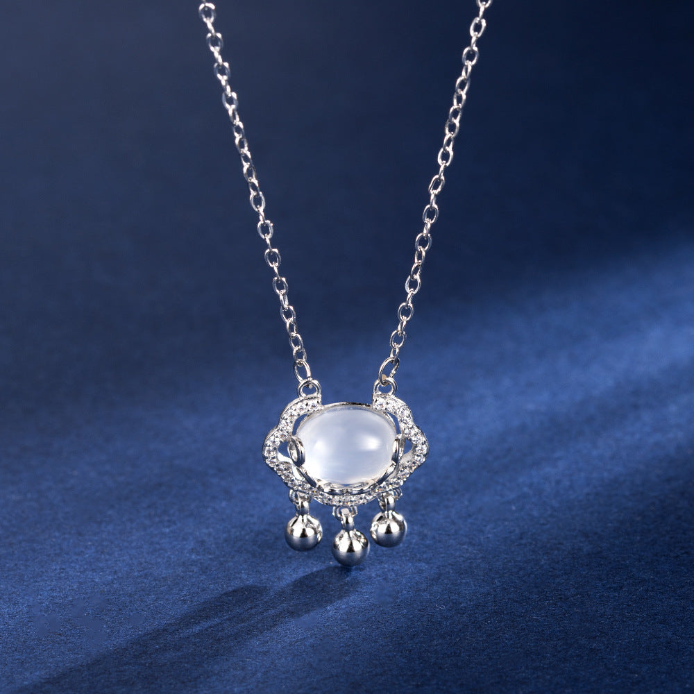 Women's An Longevity Lock Elegant Light Luxury Necklaces