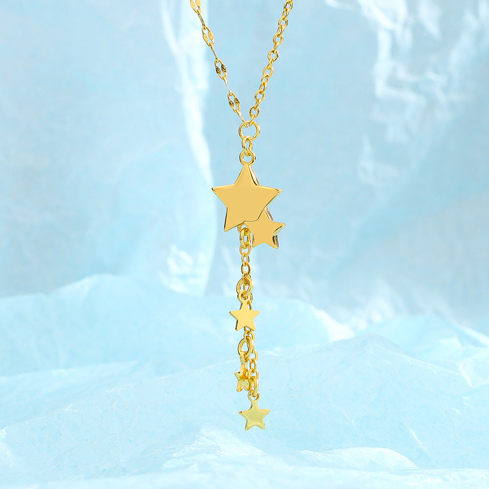 Tassel Exquisite Lazy Cold Wind Pendant Necklaces