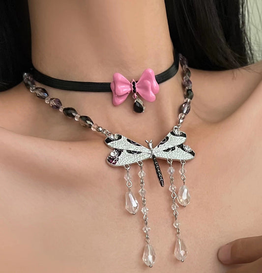 Dragonfly Hot Asian Culture Sweet Cool Guy Necklaces