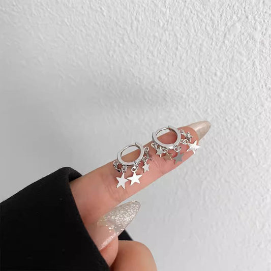 Fashionable Star Tassel Simple Temperament Cold Rings