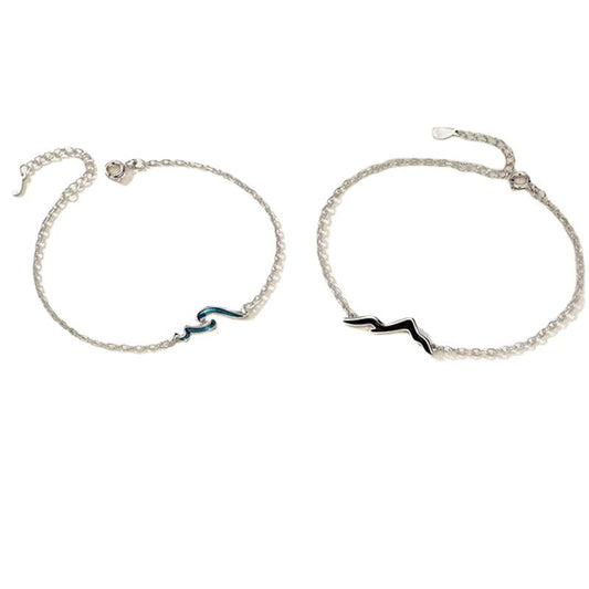 Women's & Men's Pair Fashion Creative Personalized Summer Epoxy Bracelets