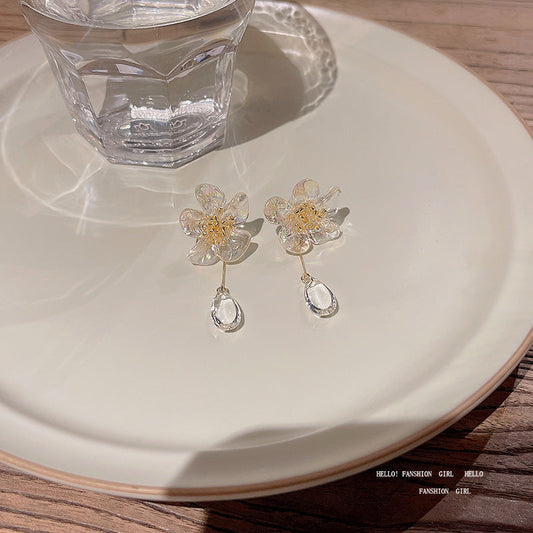 Women's Needle Light Luxury Minority Long Tassel Earrings