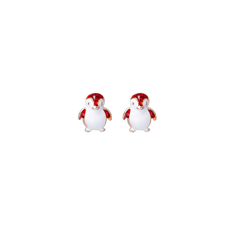 Style Mini Fresh Fun Christmas Simple Earrings