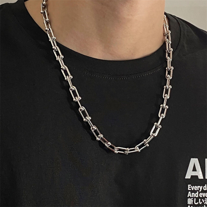 U-shaped Chain Kendall Horseshoe Fashion Simple Necklaces