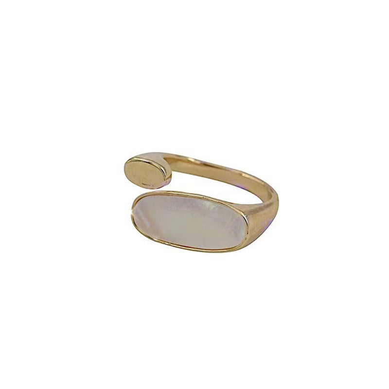 Shell Index Finger Female Design Simple Fashion Rings