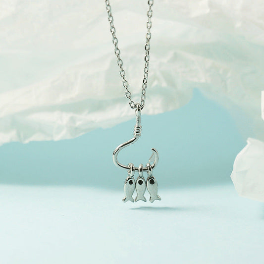 Hook Korean Simple Personalized Design Clavicle Necklaces