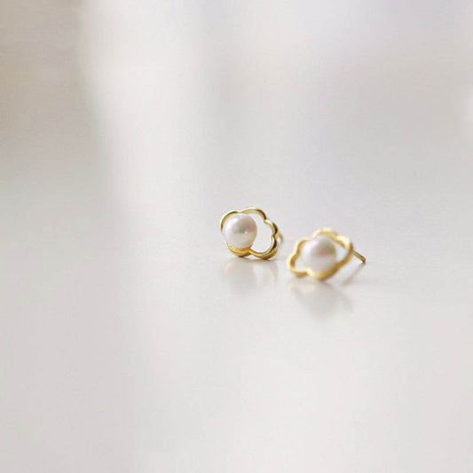 Cloud Sier Needle Niche Design Advanced Earrings