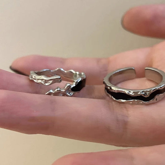 Open Female Summer Niche High-grade Design Index Rings