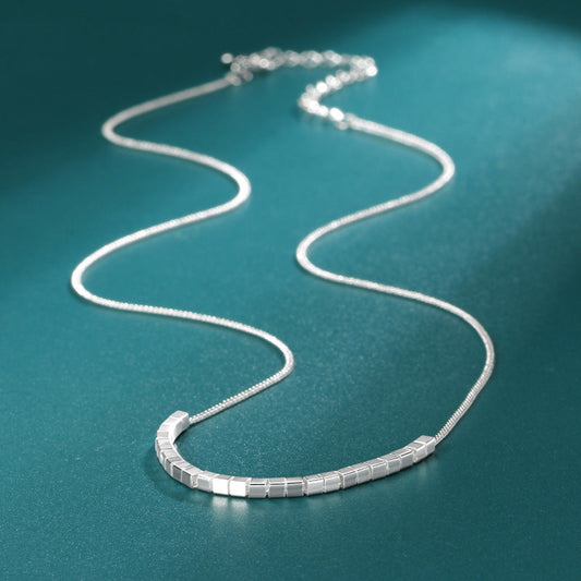 Sterling Sier Niche Design Cold Style Birthday Gift Necklaces