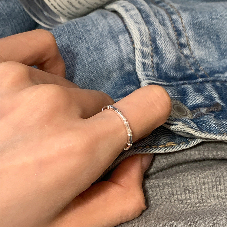 Female Design Sense Niche Retro Personality Rings