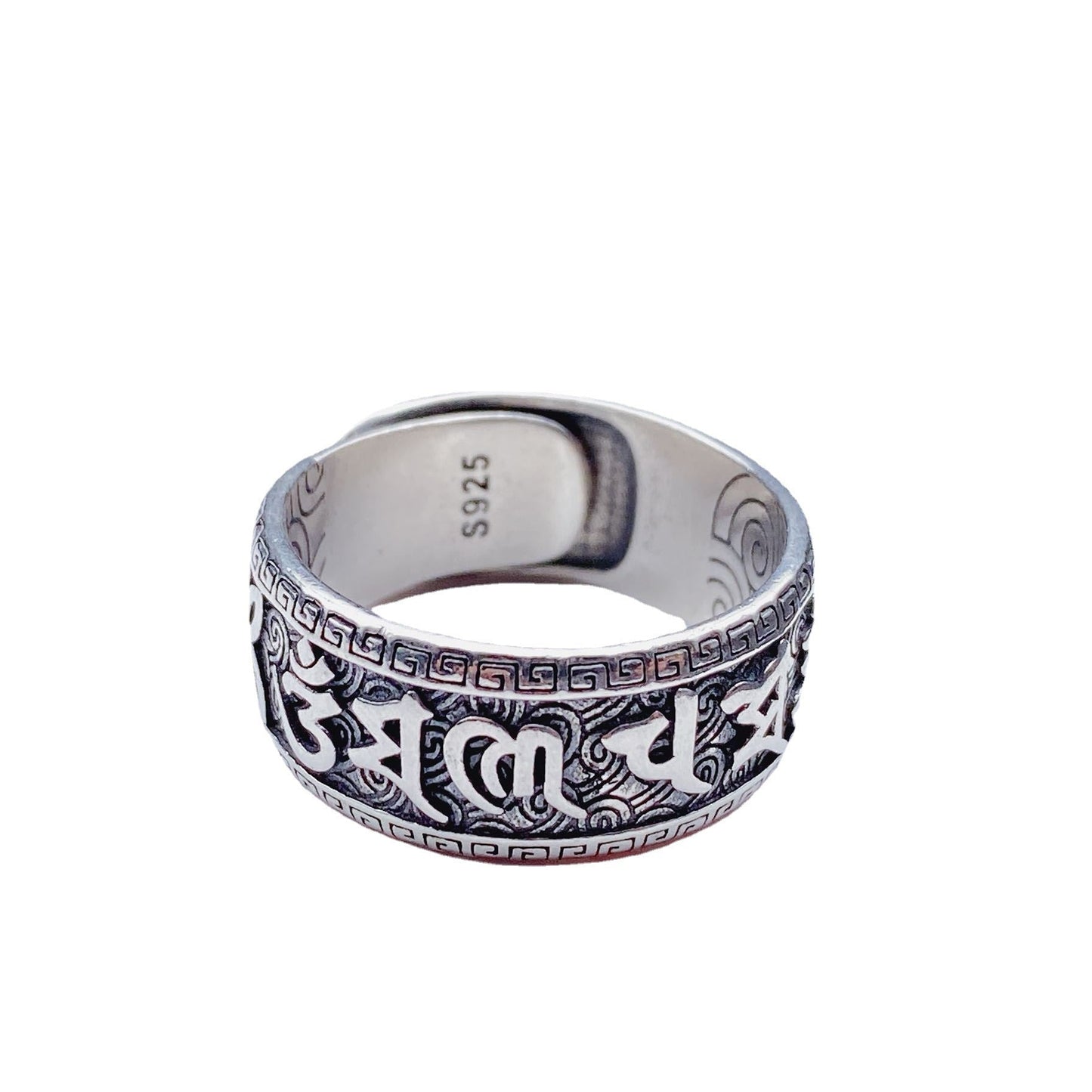 Women's & Men's & Thai Sier Personalized Hip Hop Hipster Domineering Rings