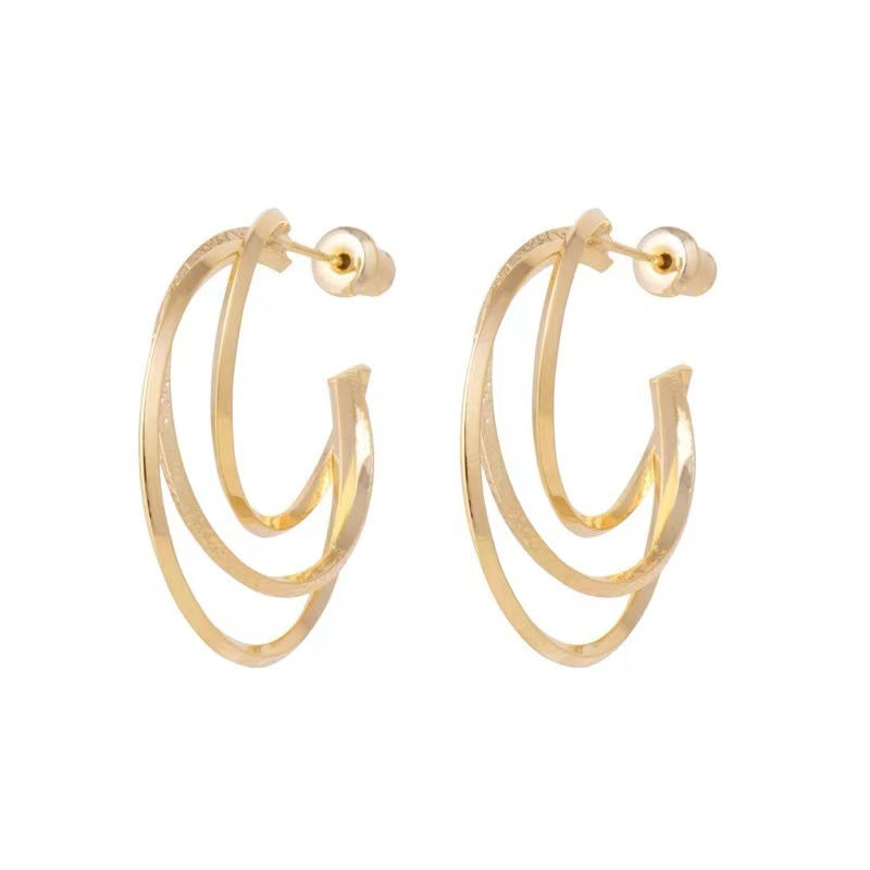 Tail Goods Stall Inventory Processing Night Earrings