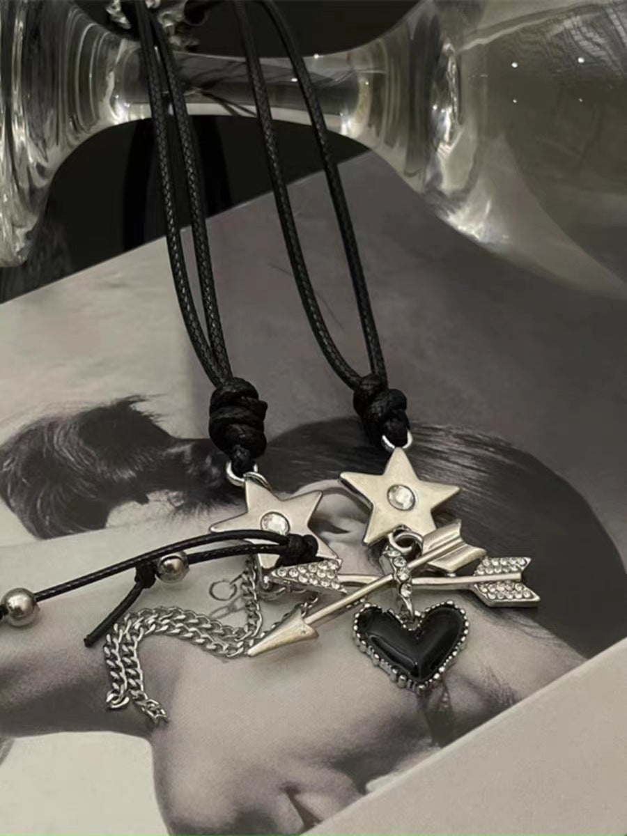 String Female Design Sweet Cool Wind Necklaces