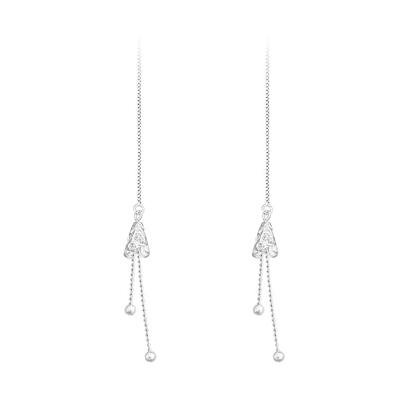 Women's Cute Pattern Wind Chimes Hanging Korean Fashion Temperament Earrings