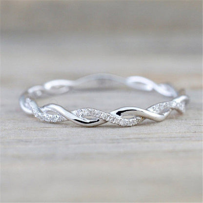 Creative Classy Unique Versatile Ornament Twist Rings