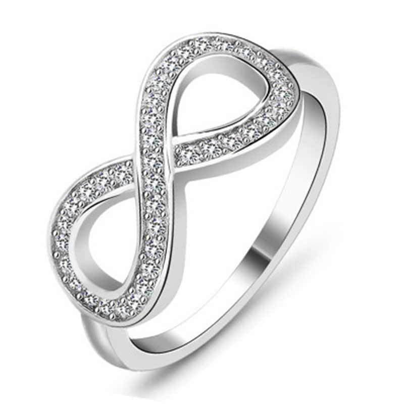 Ornament Simple Infinite Exaggerated And Personalized Rings