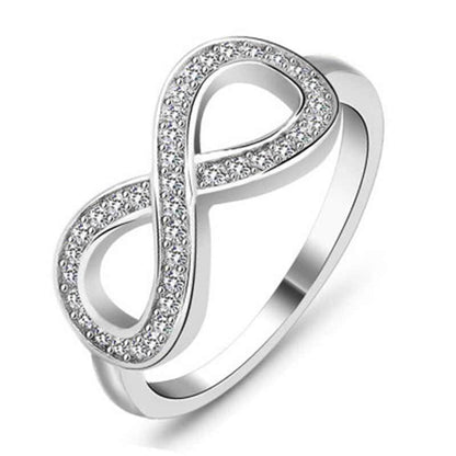 Ornament Simple Infinite Exaggerated And Personalized Rings