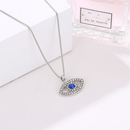 Devil's Eye Creative Blue Eyes Trend Necklaces