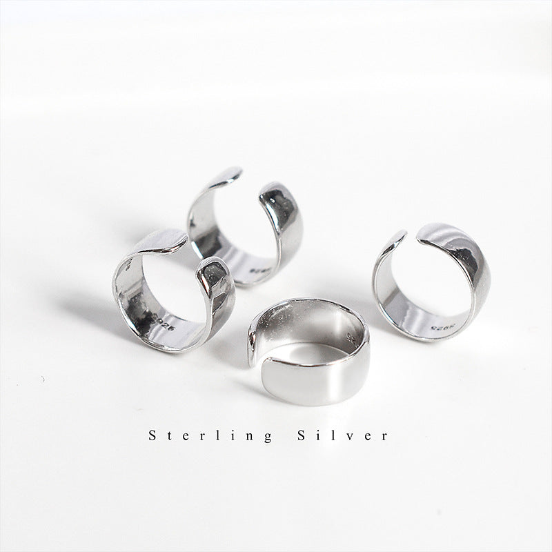 Bone Buckle Korean Simple Temperamental Female Rings