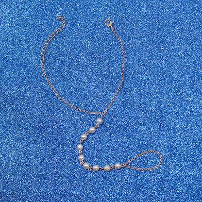 Women's Ornament Handmade String Beads Beautiful Pearl Bracelets