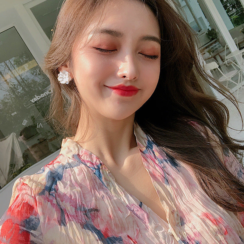 Women's Super Fairy Everyday Style Fashion Exquisite Imitation Pearl Earrings