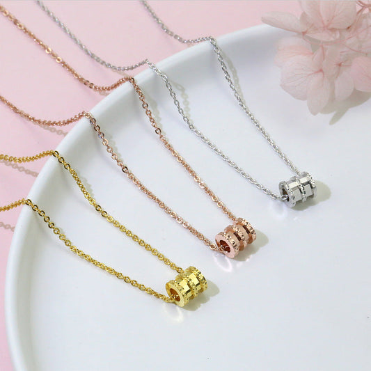 Women's Chain Dandy Cart Flower Pendant Niche Korean Necklaces