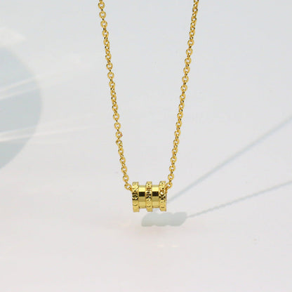 Women's Chain Dandy Cart Flower Pendant Niche Korean Necklaces