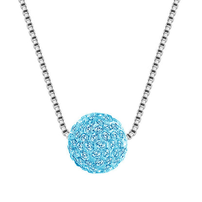 Exquisite Ornament Rhinestone Ball Pearl Diamond Necklaces