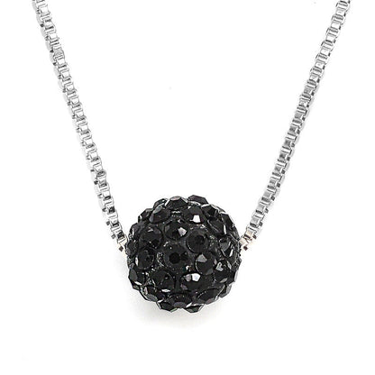 Exquisite Ornament Rhinestone Ball Pearl Diamond Necklaces