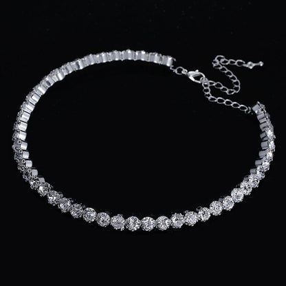 Fashion And Bride Ornament Elegant Shiny Necklaces