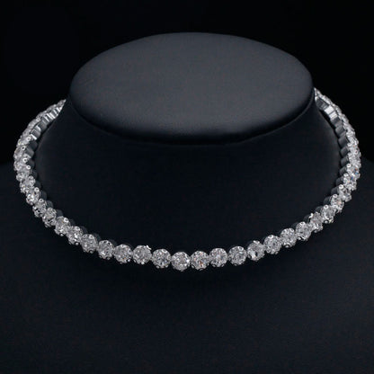 Fashion And Bride Ornament Elegant Shiny Necklaces