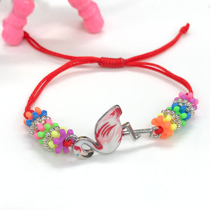 Cute Small Animal Creative Fashion Wax Line Bracelets