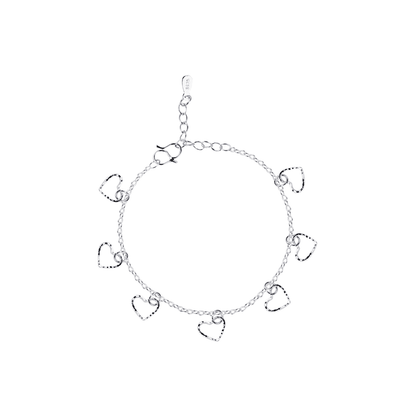 Fashion Ornament Heart-shaped Single Layer Peach Bracelets