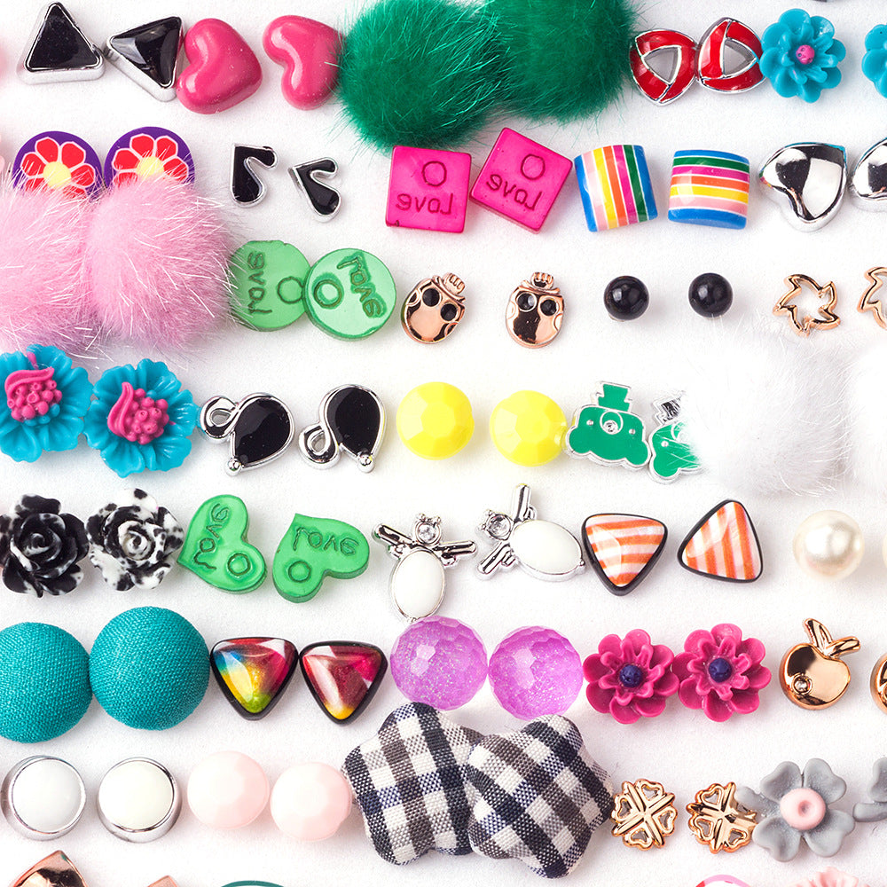 Pair Boxed Collection Polymer Clay Drip Earrings