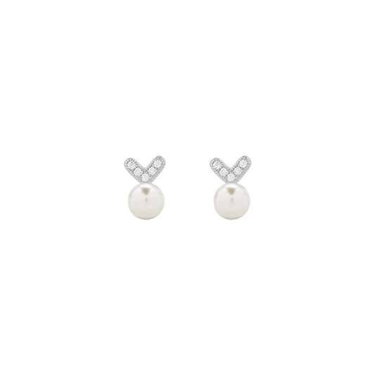 Women's Ear Love Heart Artistic Fresh Super Earrings
