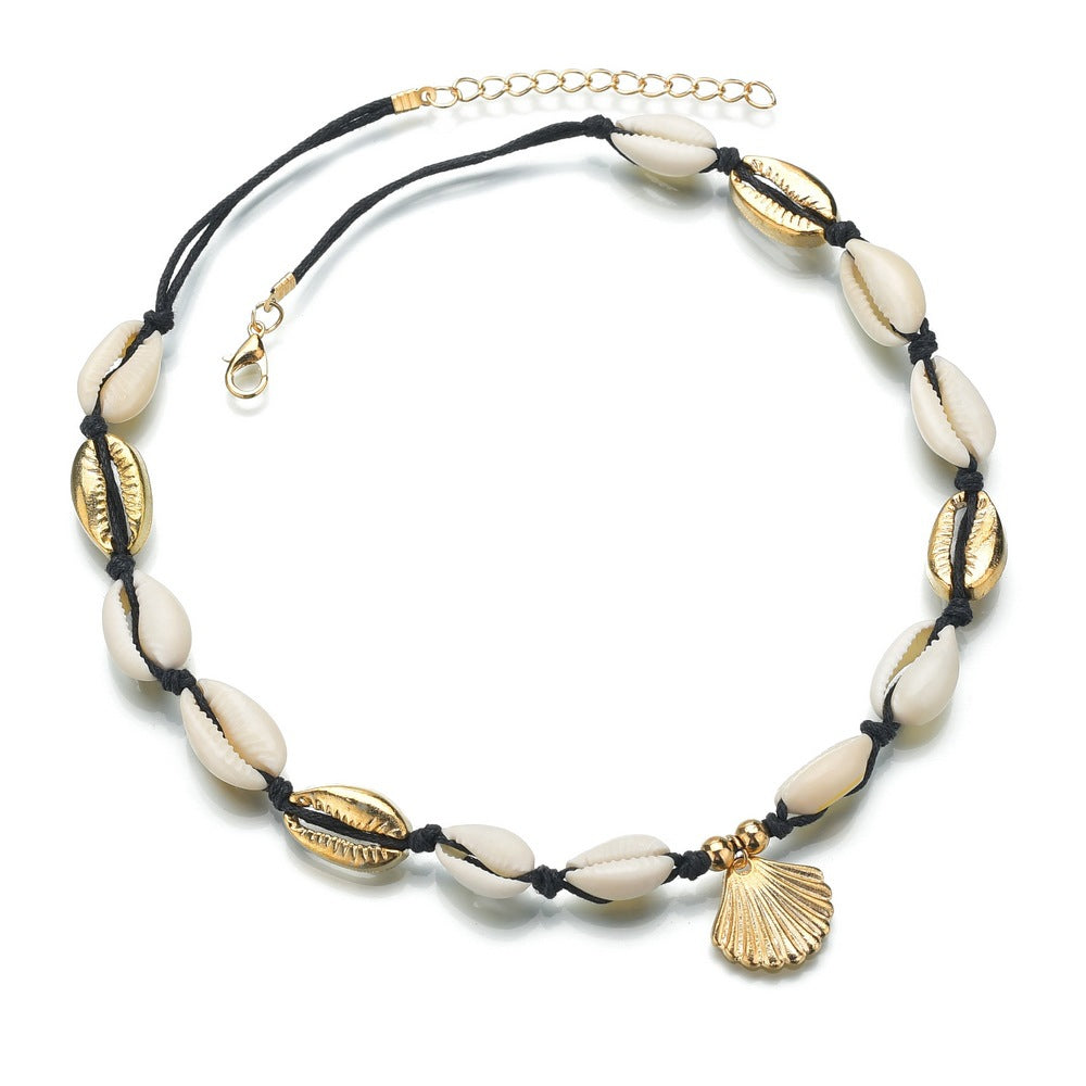 Ornament Fashion And Trendy Style Beach Shell Necklaces