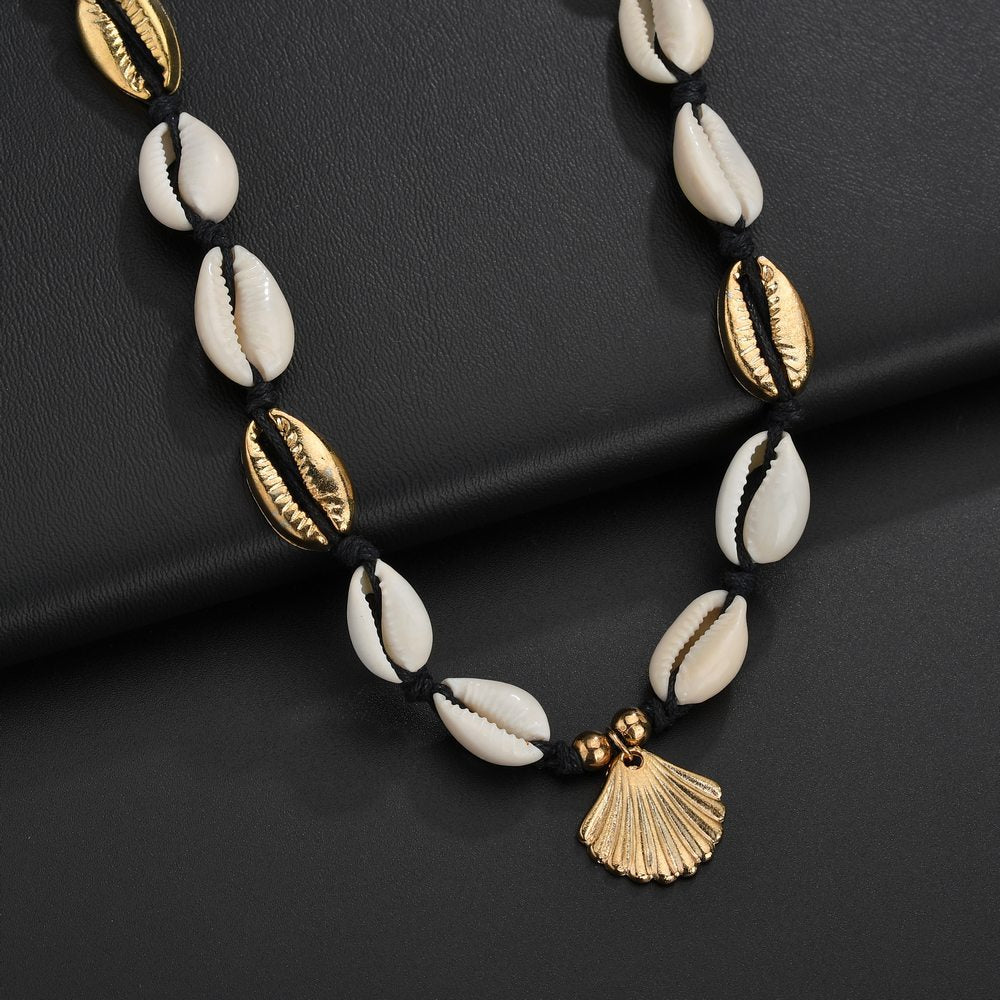 Ornament Fashion And Trendy Style Beach Shell Necklaces